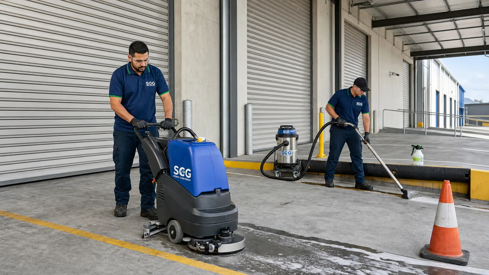 Warehouse Cleaning team at work in Sydney — Sydney Clean Group