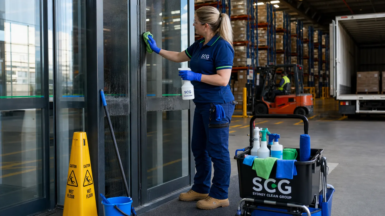Warehouse Cleaning